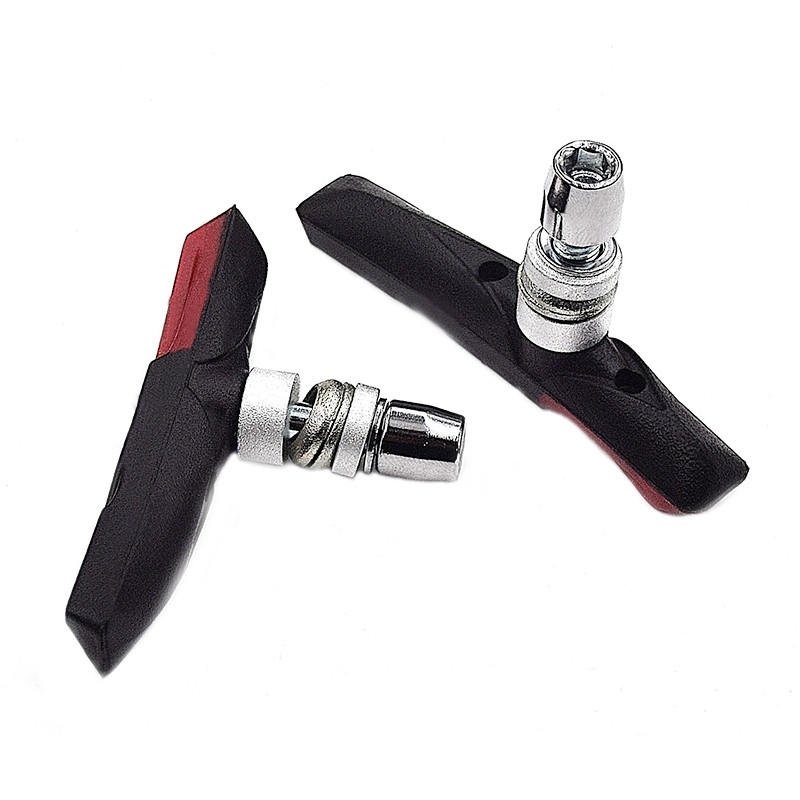 Elvedes 1 Paire Patins De Frein V-Type 72mm Pour Conditions Humides/Sèches 4 Elvedes 1 Paire Patins De Frein V-Type 72mm Pour Conditions Humides/Sèches – Image 2