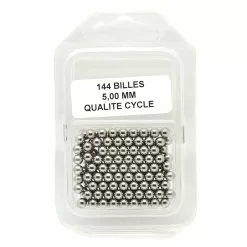 Funecobikes Boite De 144 Billes Acier - Diamètre 5,00 Mm