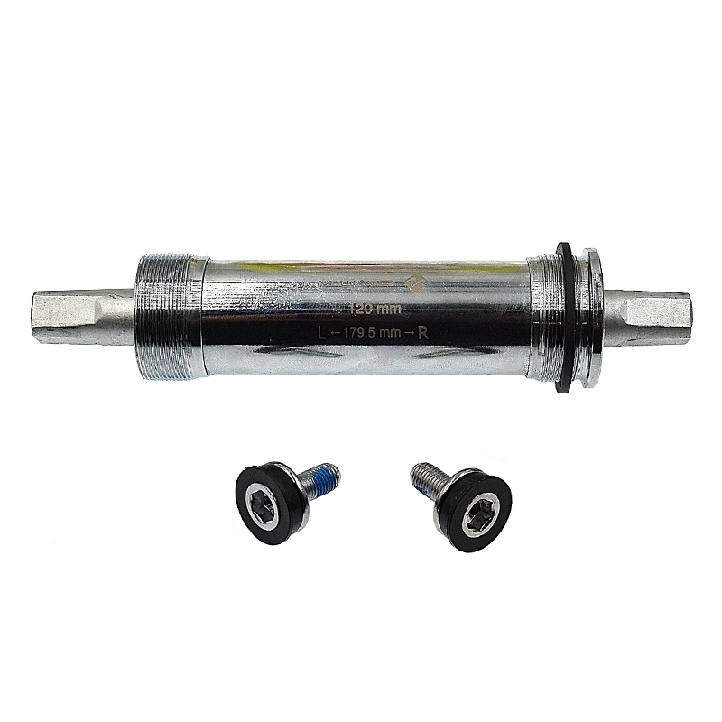 M-Wave Boîtier De Pédalier Chromé FAT BIKE 179,5 Mm 3 M-Wave Boîtier De Pédalier Chromé FAT BIKE 179,5 Mm