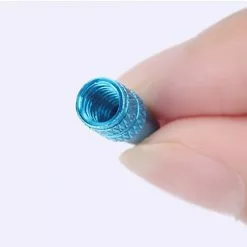 Vélo Original Bouchon Aluminium Coloré Valve Presta Roue Vélo - Par 2