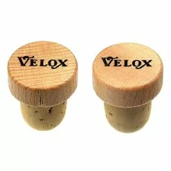 Velox Bouchon De Cintre Route à Emboiter Vintage Bois Et Liege (Paire)