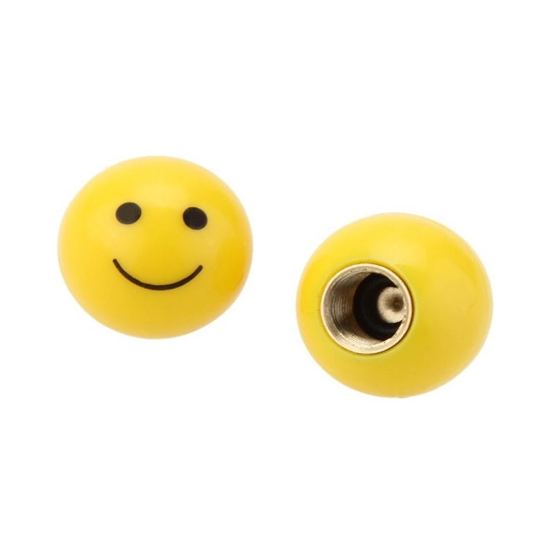 Funecobikes Bouchon De Valve Pour Vélo - Smiley 7 Funecobikes Bouchon De Valve Pour Vélo - Smiley – Image 5