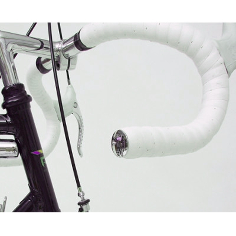 Point Bouchons De Guidon Chromé Pour Vélo - La Paire 3 Point Bouchons De Guidon Chromé Pour Vélo - La Paire