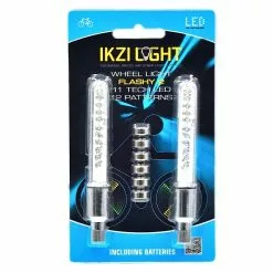 Ikzi Light Bouchons De Valve Vélo à LED