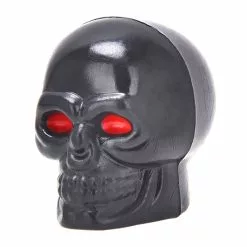 Vélo Original Bouchons Tête De Mort Noir Pour Valve Schrader Sur Roue De Vélo