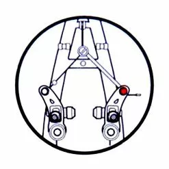 Maxxus Boulon Coinceur De Câble De Frein Vélo -Ventes de pièces de vélo boulon coinceur de cable de frein velo 2