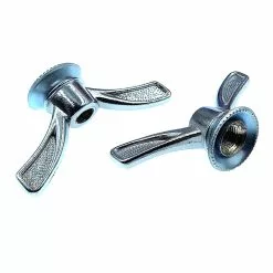 Messingschlager Boulons Papillon Sur Axe De Roue Avant Vintage 8 Mm - Par 2 -Ventes de pièces de vélo boulons papillon sur axe de roue avant vintage 8 mm par 2 2