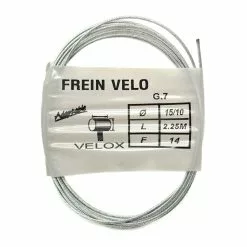 Velox Cable Frein VTT Inox - Longueur 2,25 M