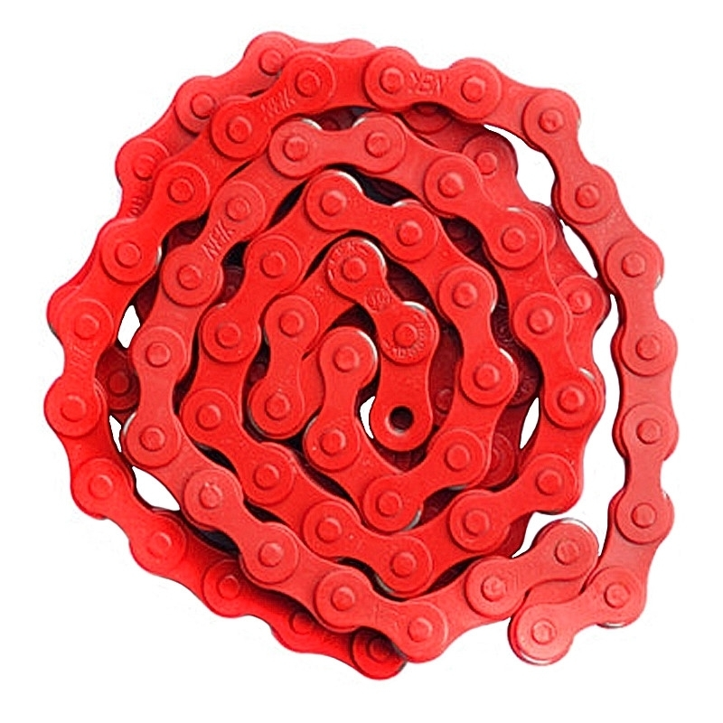 ATOO Chaîne Vélo BMX FIXIE Single Speed Rouge 4 ATOO Chaîne Vélo BMX FIXIE Single Speed Rouge – Image 2