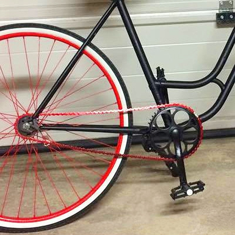 ATOO Chaîne Vélo BMX FIXIE Single Speed Rouge 3 ATOO Chaîne Vélo BMX FIXIE Single Speed Rouge