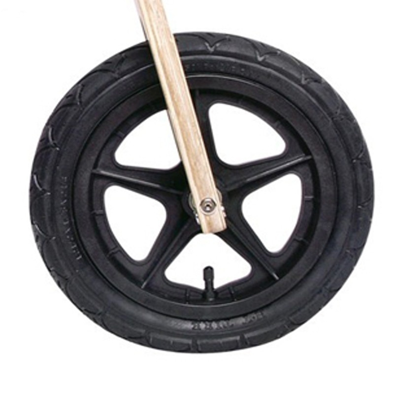 Draisienne Rebel Kidz Wood Air Bois, 12", Flammes Noir 4 Draisienne Rebel Kidz Wood Air Bois, 12", Flammes Noir – Image 2