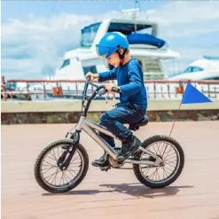 M-Wave Drapeau De Sécurité 1,80 M Pour Vélo Avec Fanion Bleu -Ventes de pièces de vélo drapeau de securite 180 m pour velo avec fanion bleu 5