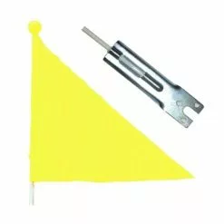 Messingschlager Drapeau Vélo Jaune Fluo -Ventes de pièces de vélo drapeau velo jaune fluo 4