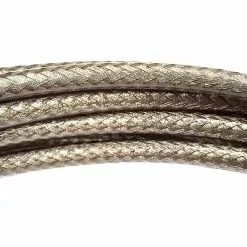 ELVEDES 10m Gaine De Frein Titanium Silver Tressee Avec Liner Diamètre 5,0mm -Ventes de pièces de vélo elvedes 10m gaine de frein titanium silver tressee avec liner diametre 50mm 2
