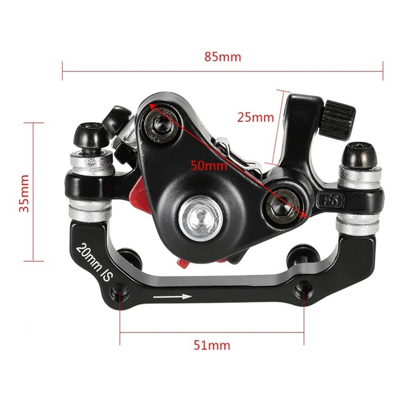 ASHIMA Etrier De Frein à Disque Mécanique Pour Vélo 4 ASHIMA Etrier De Frein à Disque Mécanique Pour Vélo – Image 2