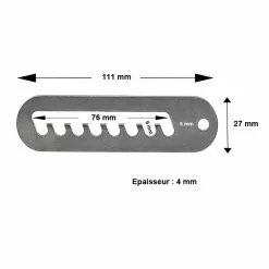 Funecobikes Fixation Réglable Acier Pour Inclinaison Siège Vélo Couché Ou Cadre -Ventes de pièces de vélo fixation reglable acier pour inclinaison siege velo couche ou cadre 1