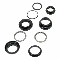 Funecobikes Jeu De Direction à Visser 1"1/8 Noir