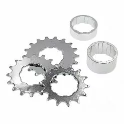 M-Wave Kit Single Speed Avec Pignons 14, 16 Et 18 Dents