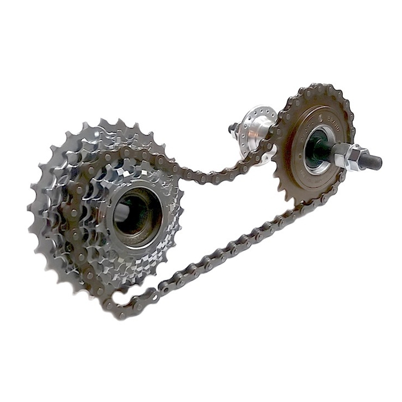 ARCADE Kit Transmission Moyeu Arrière Central Pour Tricycle 3 ARCADE Kit Transmission Moyeu Arrière Central Pour Tricycle