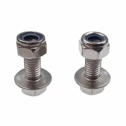 Vélo Original Lot De 2 Boulons Et écrous M6 -Ventes de pièces de vélo lot de 2 boulons et ecrous m6 2