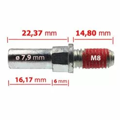 Vélo Original Lot De 2 Vis De Vélo En Acier Pour Freins Cantilever M8 -Ventes de pièces de vélo lot de 2 vis de velo en acier pour freins cantilever m8 4