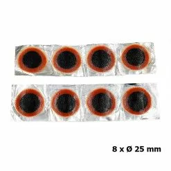 Funecobikes Lot De Rustines Pour La Réparation De Chambre à Air - 12 Pièces Rondes -Ventes de pièces de vélo lot de rustines pour la reparation de chambre a air 12 pieces rondes 2