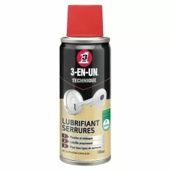 3 EN 1 Lubrifiant Serrures 100ml 3-en-un