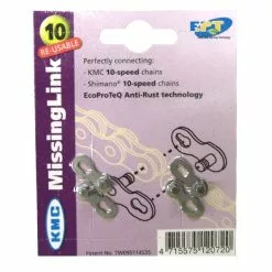 Maillon Chaine 10 Vitesses KMC -Ventes de pièces de vélo maillon chaine 10 vitesses kmc 1