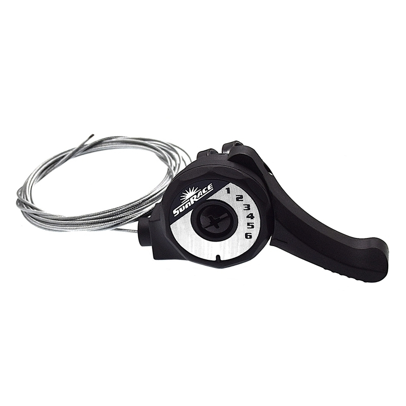 SUNRACE Manette De Vitesses Sur Guidon 6V Compatible Shimano 3 SUNRACE Manette De Vitesses Sur Guidon 6V Compatible Shimano