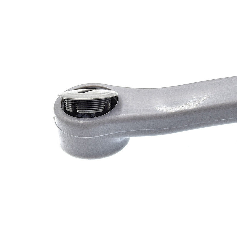 ATOO Manivelle VTT Gauche Plastifiée 170 Mm Grise 4 ATOO Manivelle VTT Gauche Plastifiée 170 Mm Grise – Image 2