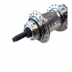 Velosteel Moyeu à Rétropédalage, 36 Trous Avec Accessoires Et Axe Chromé 158 Mm -Ventes de pièces de vélo moyeu a retropedalage 36 trous avec accessoires et axe chrome 158 mm 2