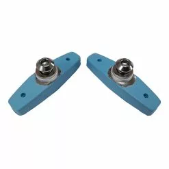 Newton Paire De Patins De Frein Bleu Ciel Pour Vélo Vintage