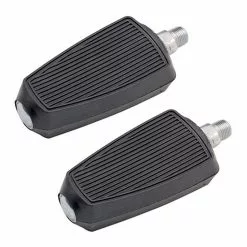 Paire De Pédale Vintage En Caoutchouc 9/16