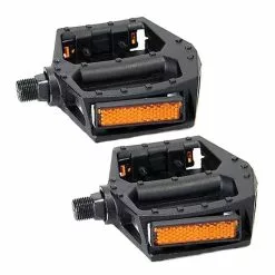 Maxxus Paire Pédale Noir Antidérapante Pour Vélo VTT BMX