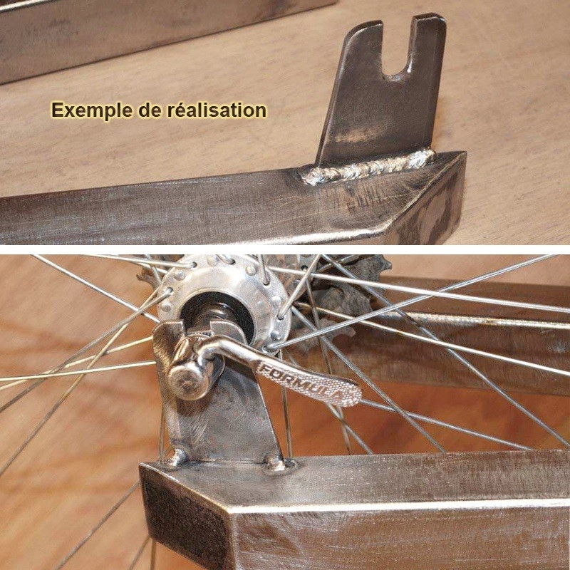Funecobikes Pattes Acier à Souder Pour Maintien Roue De Vélo Et Remorque 4 Funecobikes Pattes Acier à Souder Pour Maintien Roue De Vélo Et Remorque – Image 2