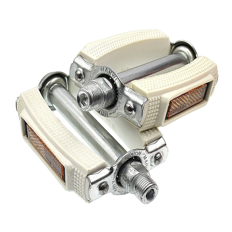 Pédales Blanches Vélo Vintage City Marwi 4 Pédales Blanches Vélo Vintage City Marwi – Image 2