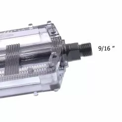 M-Wave Pédales Noir Translucide Pour Vélos BMX 9/16 -Ventes de pièces de vélo pedales noir translucide pour velos bmx 9 16 2