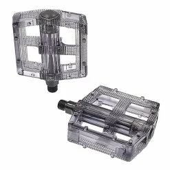 M-Wave Pédales Noir Translucide Pour Vélos BMX 9/16