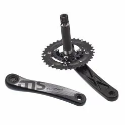 SUNRACE Pédalier 10 Vitesses 36/22 Dents, Manivelles 175 Mm Avec Boitier