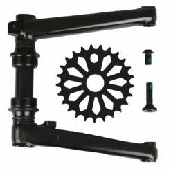 Vélo Original Pédalier BMX Samox 25T 1/2-1/8 165mm Noir. Freestyle