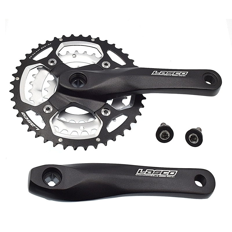 Vélo Original Pédalier VTT Triple 44-32-22 Dents Compatible 9 Vitesses 3 Vélo Original Pédalier VTT Triple 44-32-22 Dents Compatible 9 Vitesses