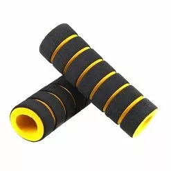 Vélo Original Poignées Mousse Avec Anneaux De Couleurs Pour Vélo -Ventes de pièces de vélo poignees mousse avec anneaux de couleurs pour velo 1