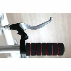 Vélo Original Poignées Mousse Avec Anneaux De Couleurs Pour Vélo -Ventes de pièces de vélo poignees mousse avec anneaux de couleurs pour velo 5