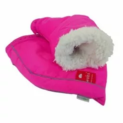 Wobs Protection Froid Sur Poignées De Vélo - Rose -Ventes de pièces de vélo protection froid sur poignees de velo rose 2
