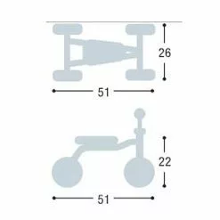 Ventes de pièces de vélo -Ventes de pièces de vélo puky pukylino premier velo bebe 1 an sans pedales stable coloris rose 1