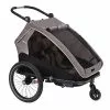 XLC Remorque Enfant Duo S 20 Gris/beige/anthracite -Ventes de pièces de vélo remorque enfant duo s 20 gris beige anthracite