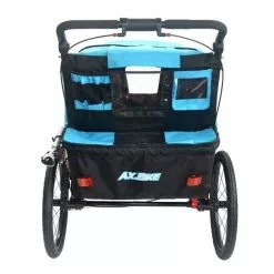 Ax.Bike Remorque Vélo 3-IN-1 Pour 1 Ou 2 Enfants -Ventes de pièces de vélo remorque velo 3 in 1 pour 1 ou 2 enfants 3