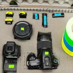 Vélo Original 6 Rouleaux UV Fluorescente Néon Ruban Pour Lumière Noire -Ventes de pièces de vélo rouleau reactif a la lumiere 6 rouleaux 4