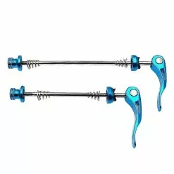 Funecobikes Set Blocages Rapides Roues Alu Anodisé Bleu