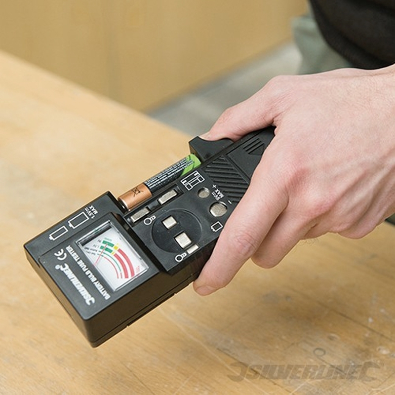 Silverline Testeur De Piles Universel Pour Accus , Fusibles Et Ampoules De Vélo 4 Silverline Testeur De Piles Universel Pour Accus , Fusibles Et Ampoules De Vélo – Image 2